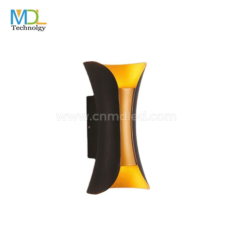 MDL  IP65 Waterproof Wall Light Curve Shape Up & Down Aluminum Wall Light Model:MDL-OWL9