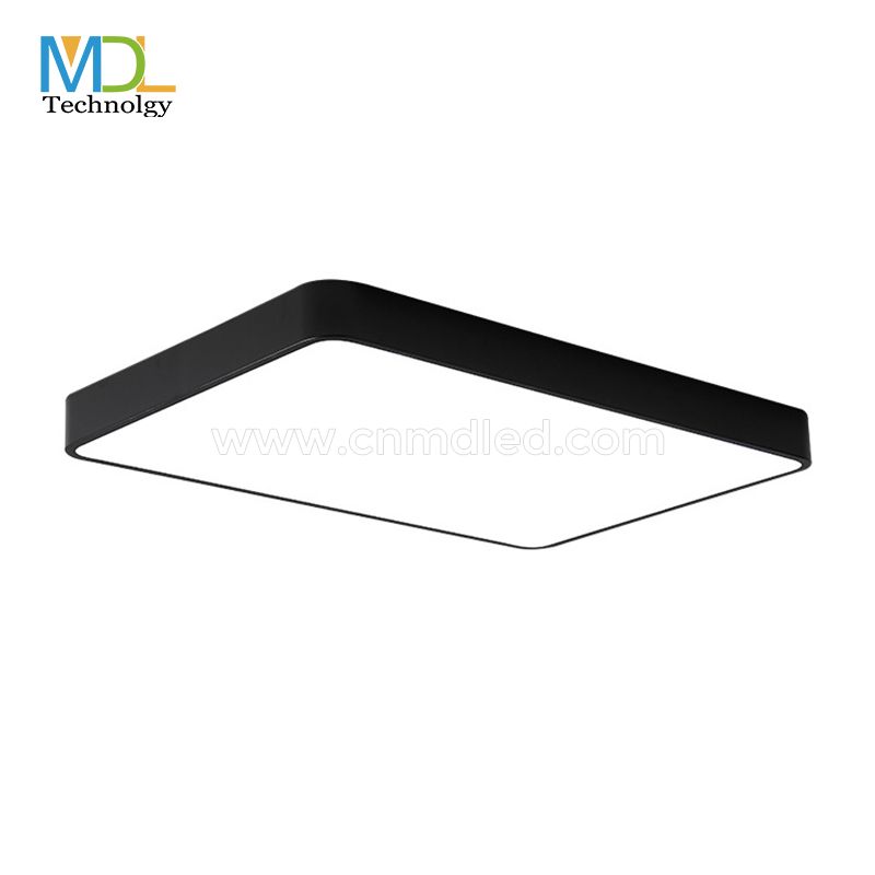 MDL Modern Black Square Ceiling Light for Office ，Bedroom， Living Room Model: MDL-CL5A