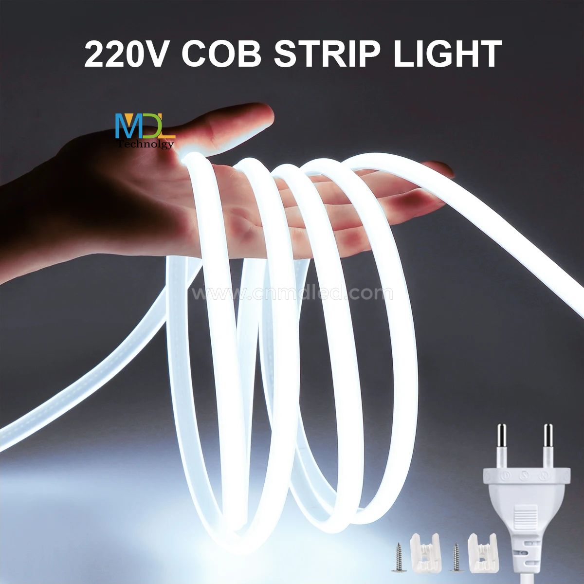 COB LED Strip Light 110V 220V MDL-STL220V-COB