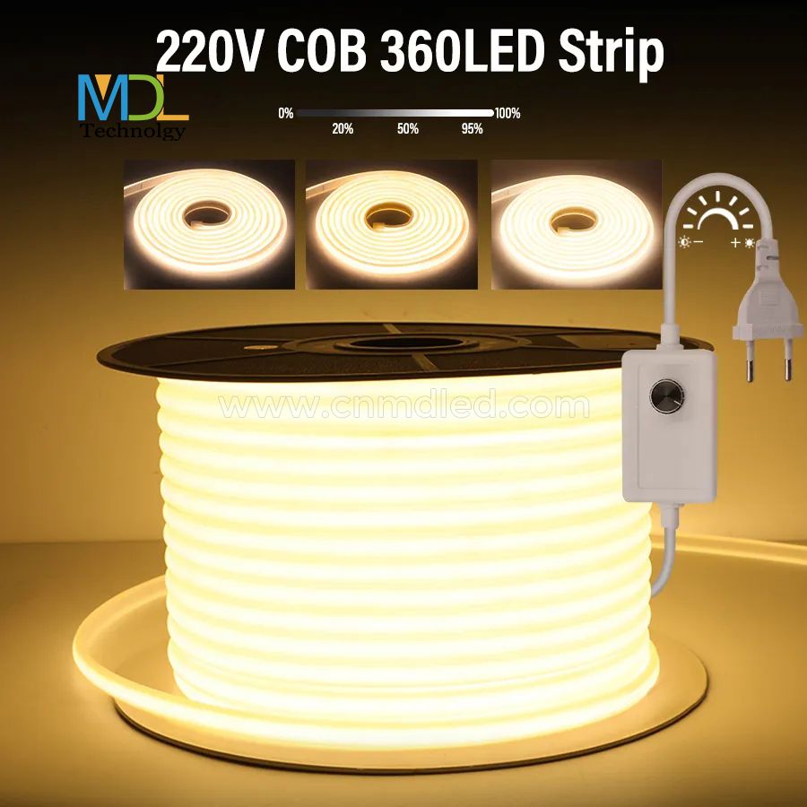 COB LED Strip Light 110V 220V MDL-STL220V-COB